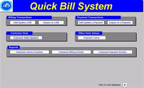quick bill.